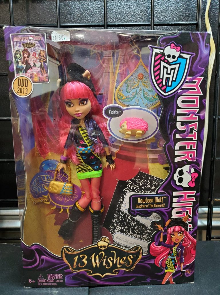 Monster High 13 Wishes Howleen Wolf Doll Vintage Toy Mall