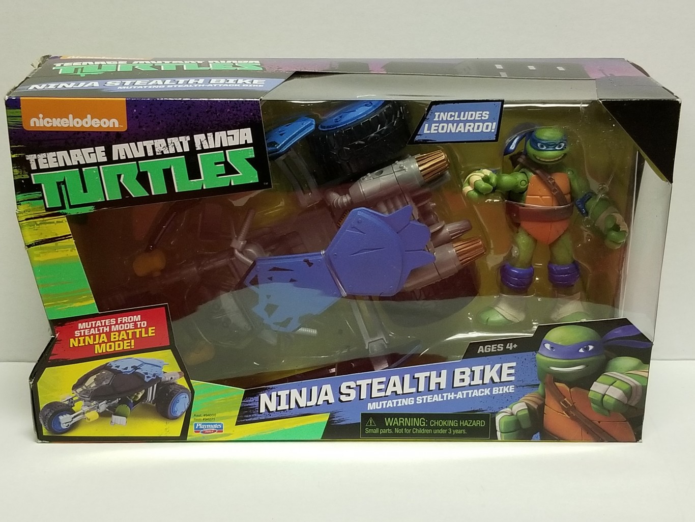 TMNT Leonardo Ninja Stealth Bike – Vintage Toy Mall