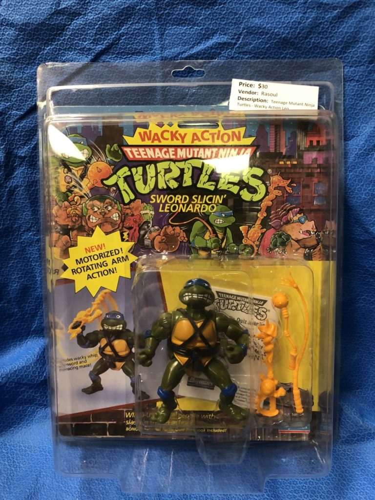 TMNT Sword Slicin’ Leonardo – Vintage Toy Mall