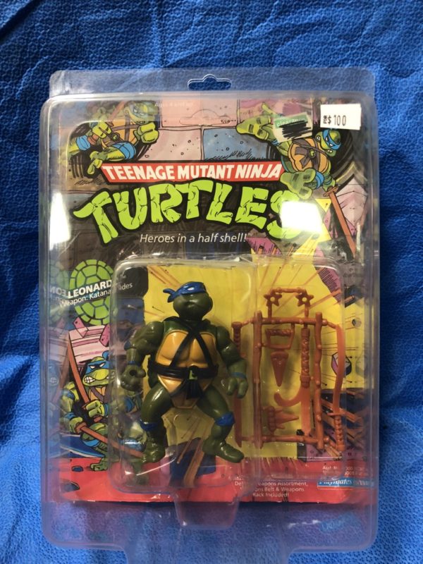 TMNT Leonardo (10 back) – Vintage Toy Mall