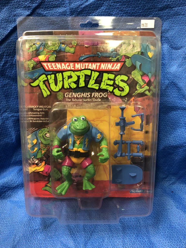 TMNT Genghis Frog – Vintage Toy Mall