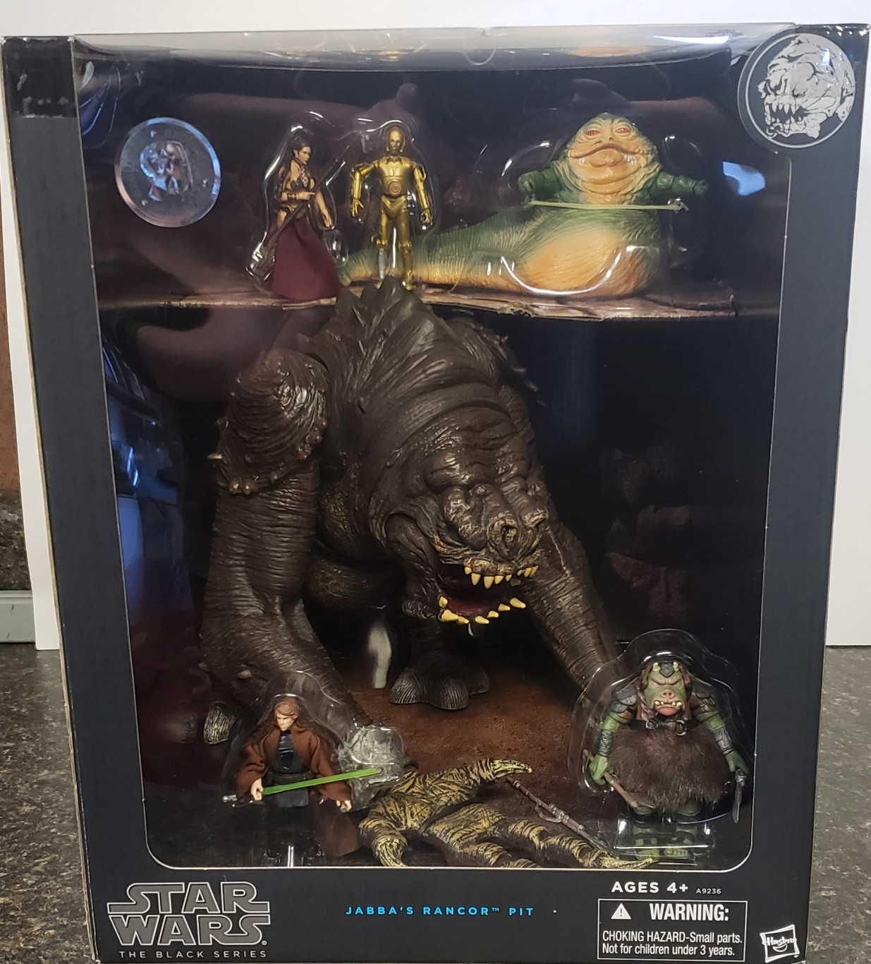 2015 SDCC Star Wars Black Series Jabba’s Rancor Pit MISB Toys R Us  exclusives