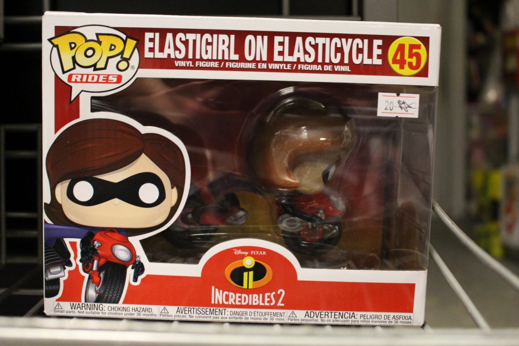 elastigirl motorcycle toy