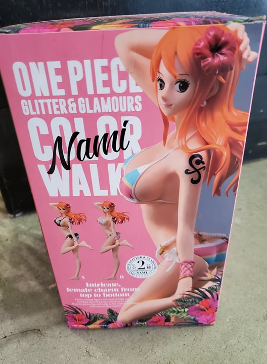 one piece glitter & glamours color walk style nami