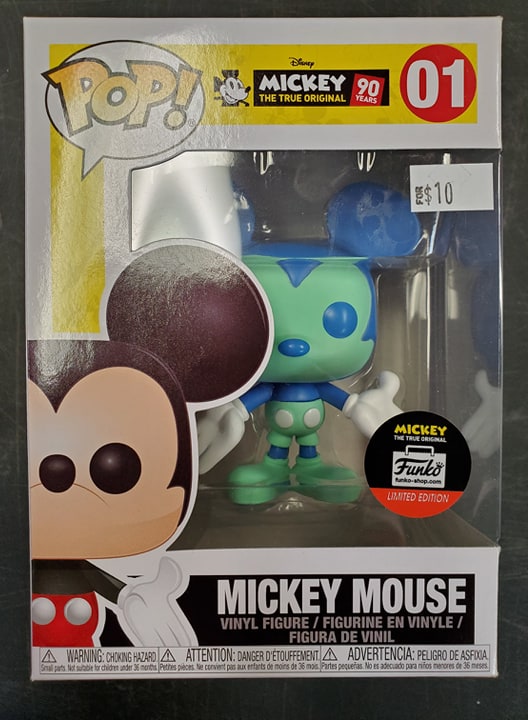 Funko Pop Mickey Mouse (Green/Blue) 01 – Vintage Toy Mall