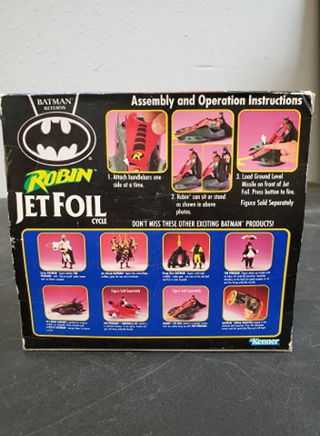 Batman Returns Robin Jet Foil Cycle