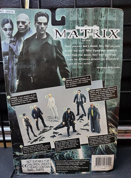 The Matrix Cypher Figure – Vintage Toy Mall