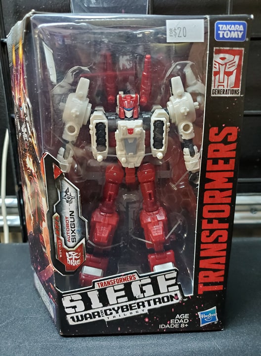 Transformers Siege War for Cybertron Sixgun – Vintage Toy Mall