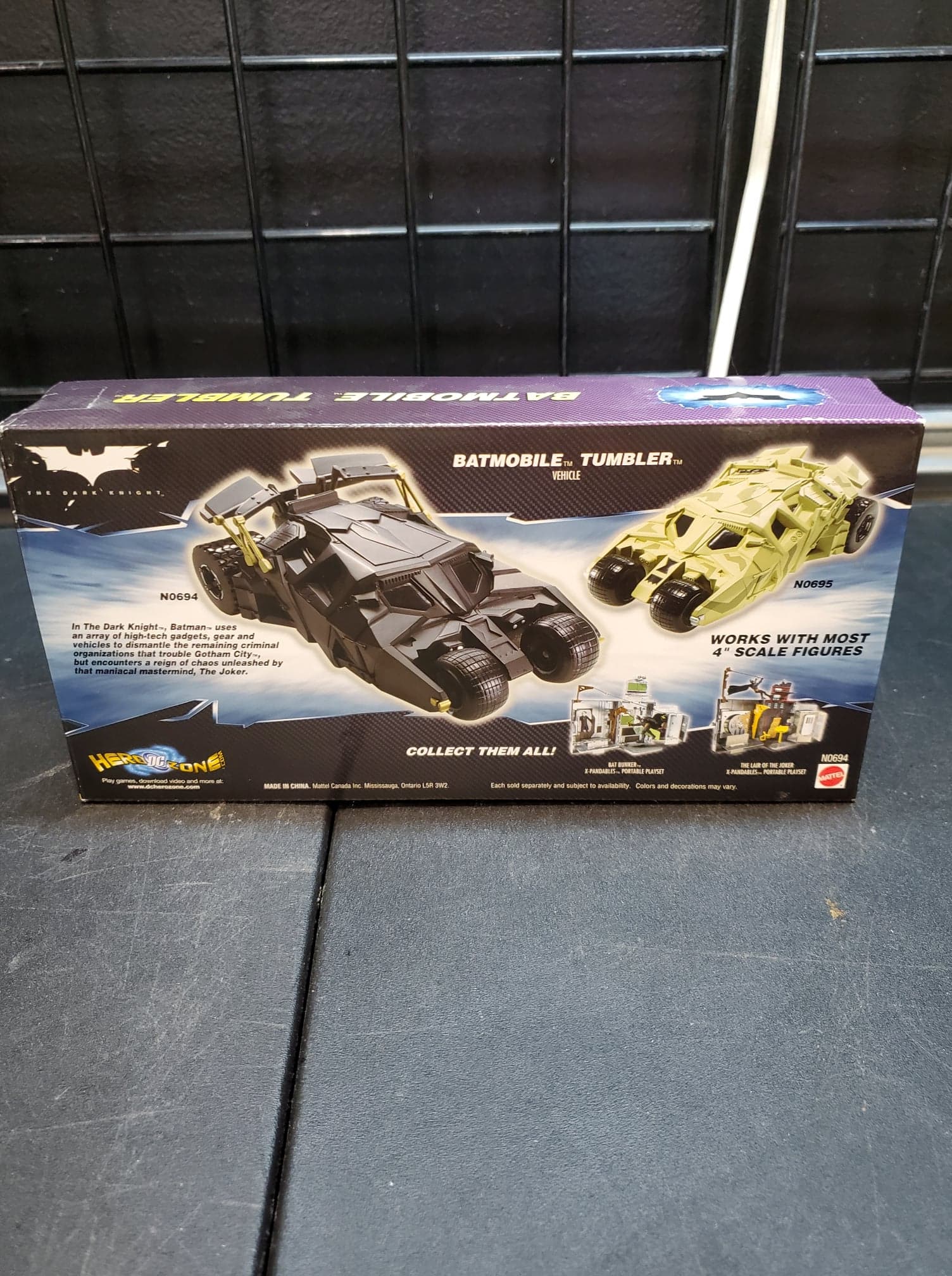 batmobile tumbler toy