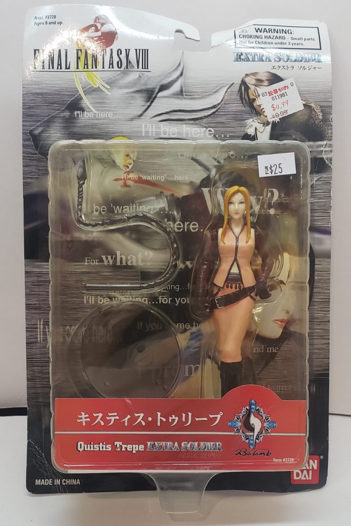 Figurine Bandai Final Fantasy VIII Extra Soldier 1999 – Seifer Almasy, Neuve Sous Blister