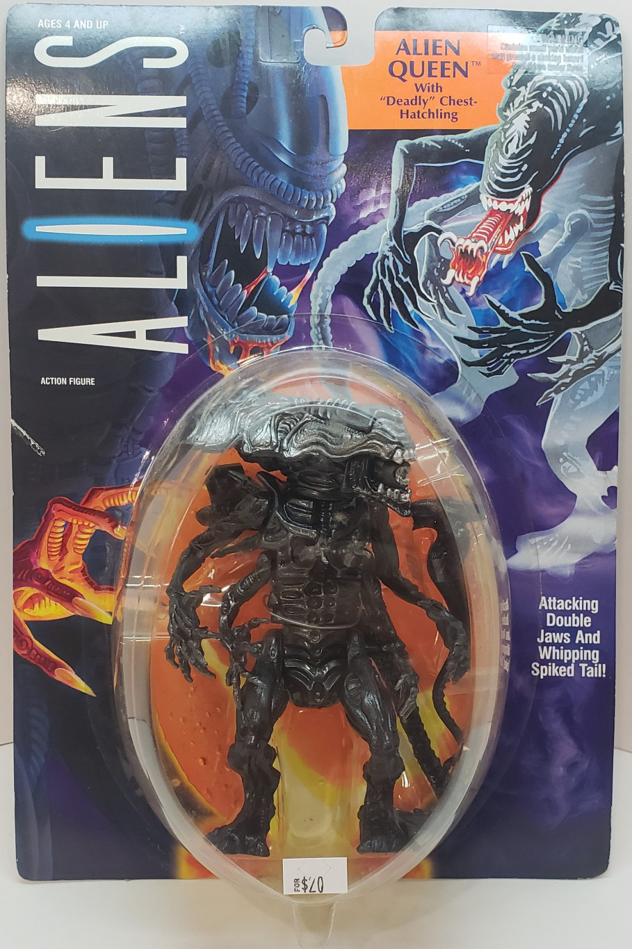 1992 Kenner Aliens Alien Queen With Deadly Chest Hatchling Vintage Toy Mall