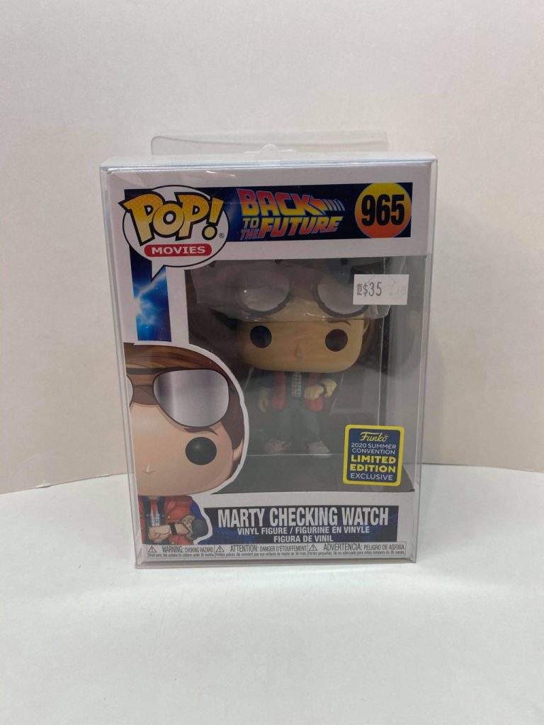 marty mcfly checking watch funko pop – Vintage Toy Mall