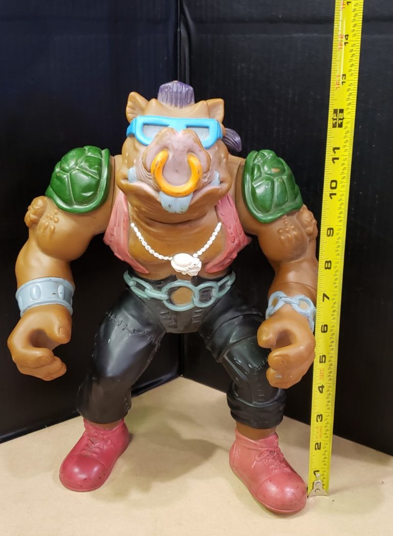 1990 TMNT Giant Size Bebop 12″ Action Figure Teenage Mutant Ninja Turtles – Vintage Toy Mall