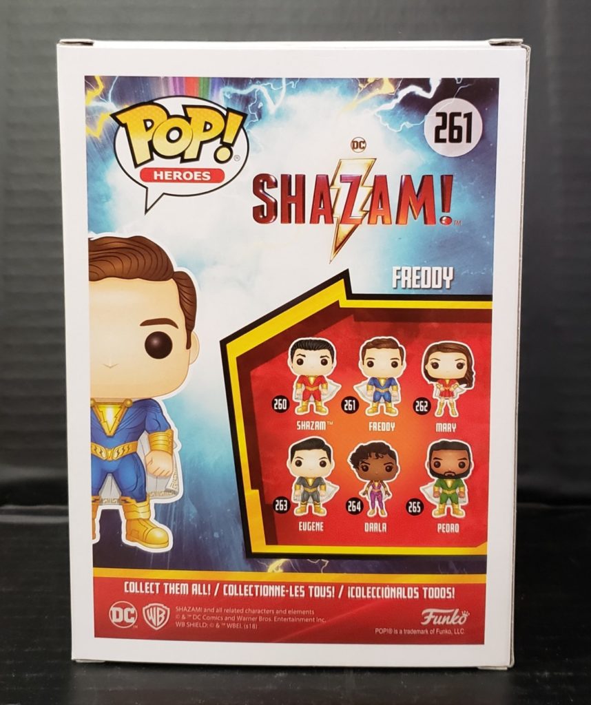 Funko POP! Heroes DC Comics – Shazam Vinyl Figure – FREDDY #261 ...