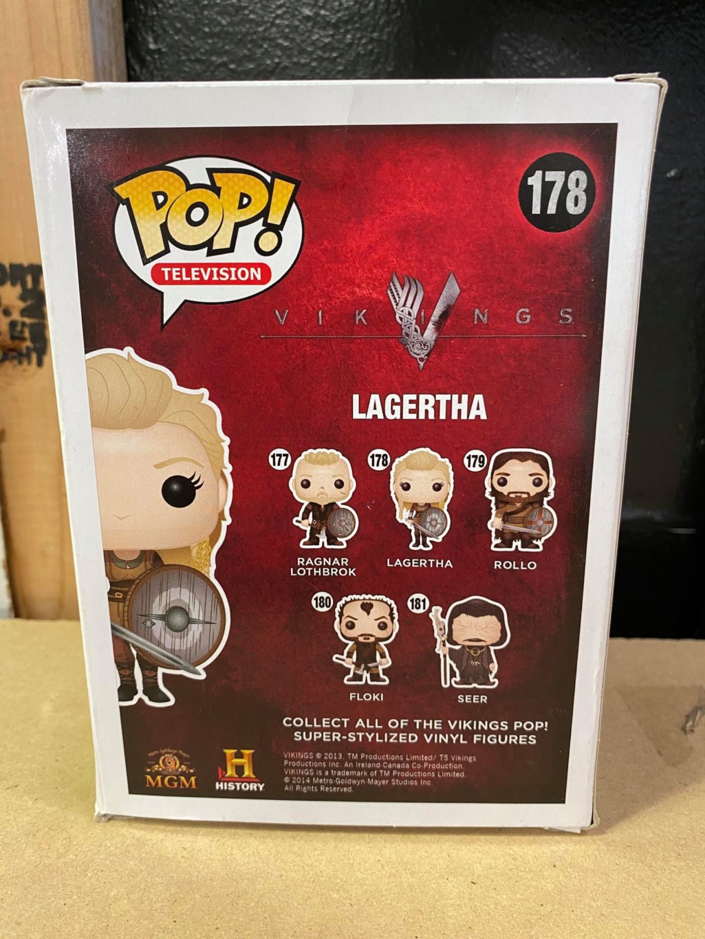 Funko Pop! television Vikings Ragnar Lothbrok Vinyl Figure