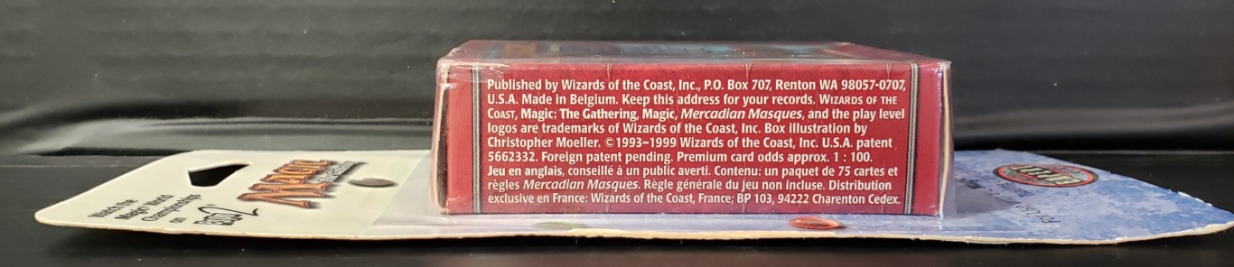 Magic the Gathering Mercadian Masques 75-Card Tournament Box (Booster Box)(Fat  Pack) Factory Sealed Expert Level  Vintage Toy Mall