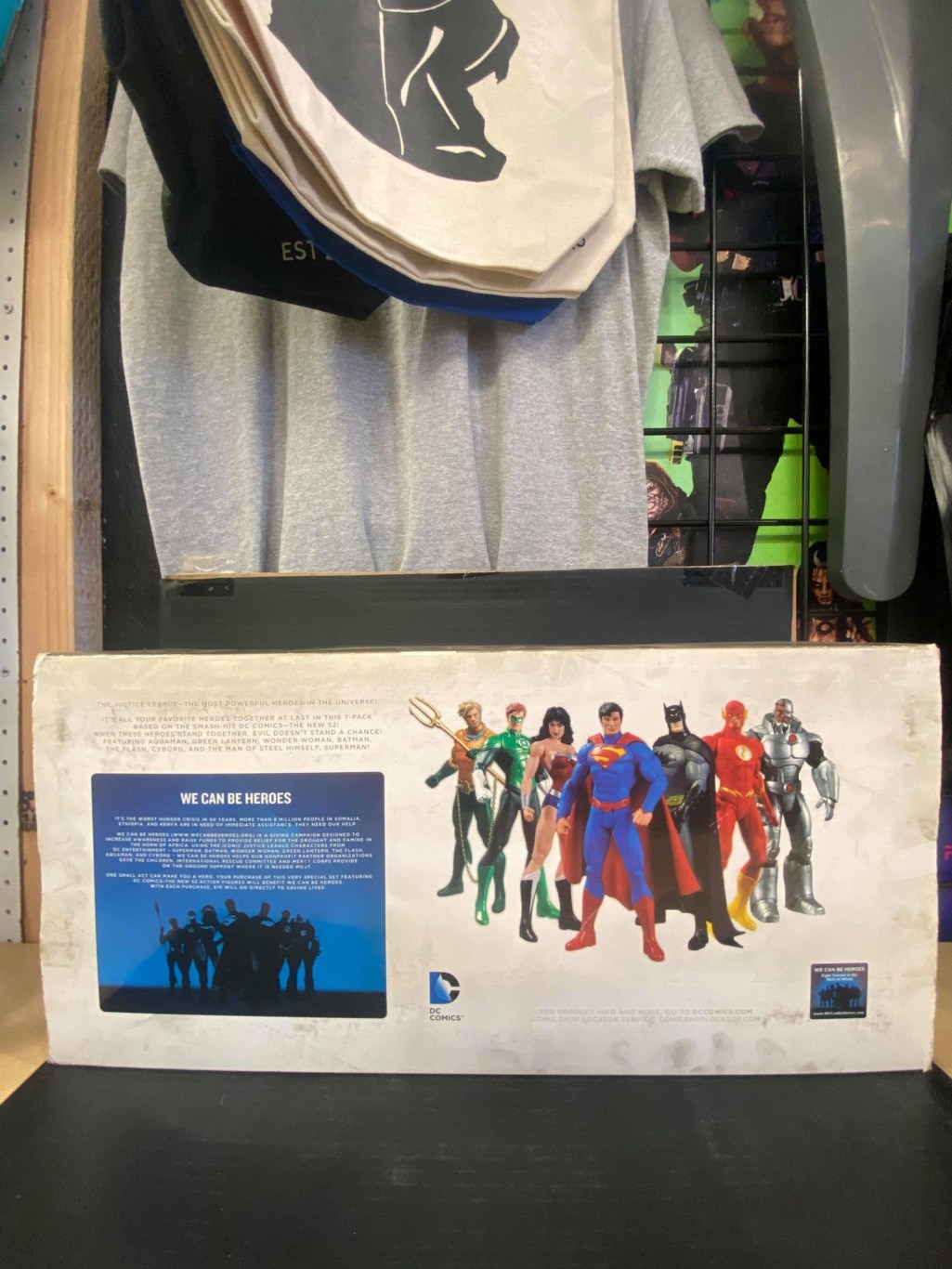 Justice League dc collectibles 7-pack action figure box set 