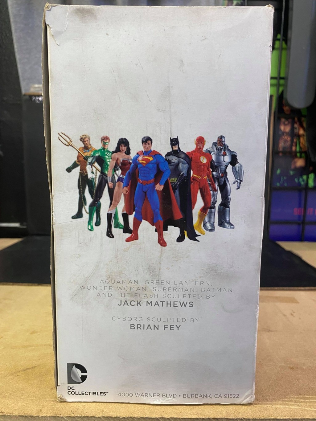Justice League dc collectibles 7-pack action figure box set