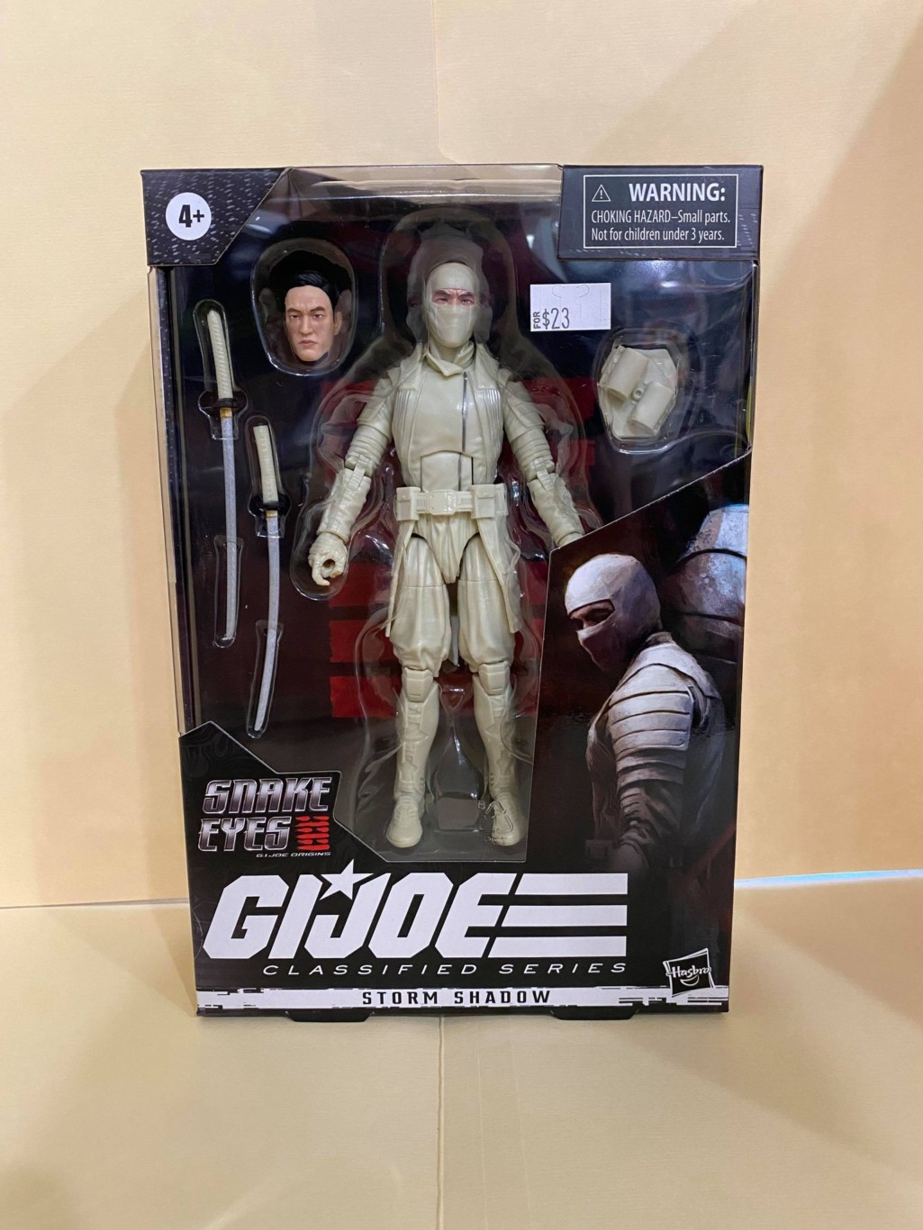 Storm Shadow 2021 Hasbro G.I. joe classified series #17 – Vintage Toy Mall