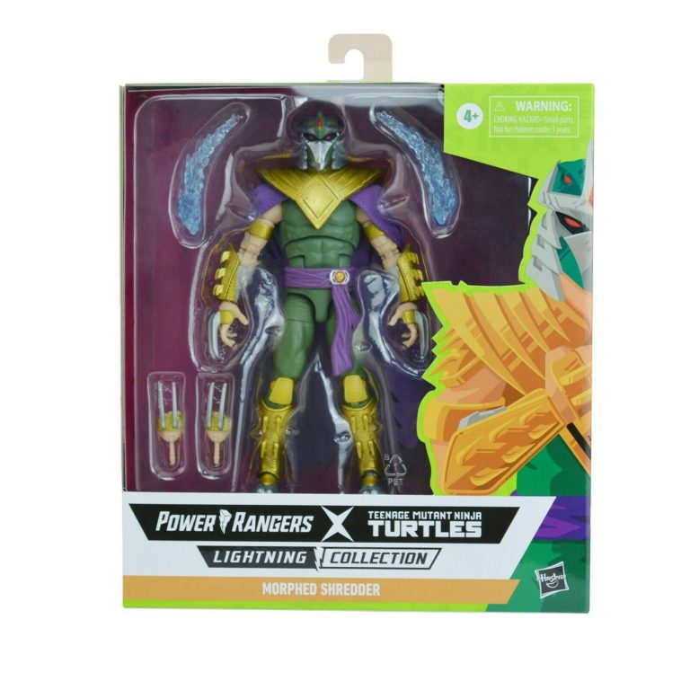 power rangers x teenage mutant ninja turtles lightning collection morphed shredder