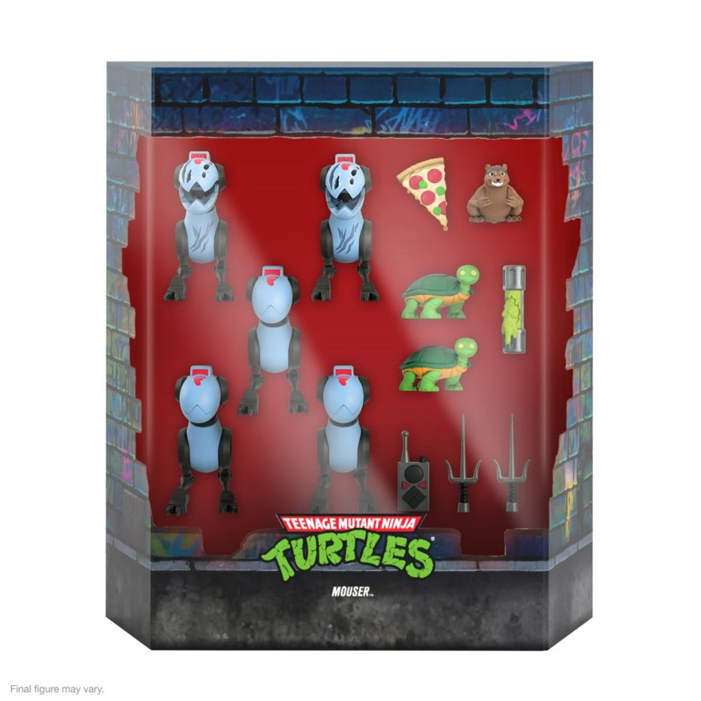 Teenage Mutant Ninja Turtles Ultimates Mousers 5 Pack Vintage Toy Mall 2465