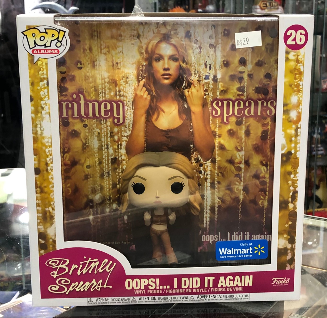 Britney Spears Oops! I Did It Again Funko Pop! #26 Exclusive – Vintage Toy  Mall